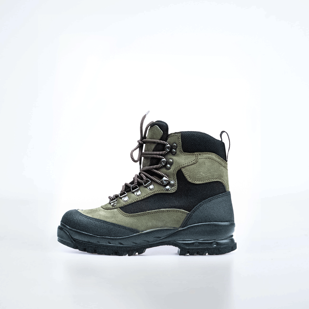 550 Jäkälä Hiking Boots, Black & Lichene