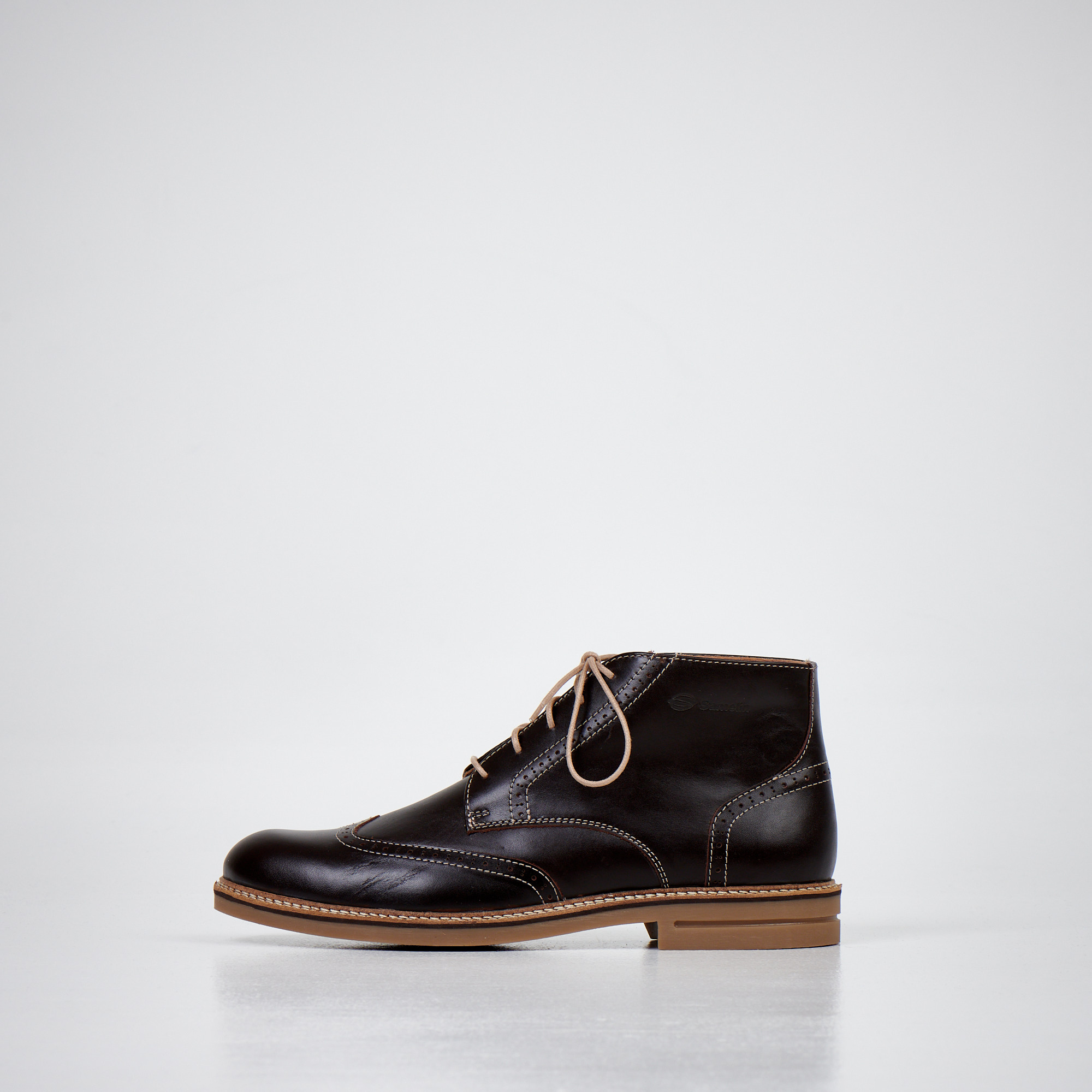 424 Ankle Boots, Dark Brown, Nilkkuribootsit